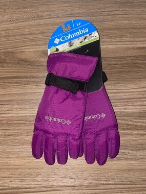 Columbia Purple Quilted Winter Gloves